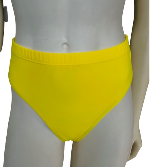 Yellow High Waist Bikini Women’s Swimsuit Set - Picture 4 of 7